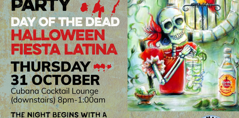 HALLOWEEN – DAY OF THE DEAD FIESTA LATINA